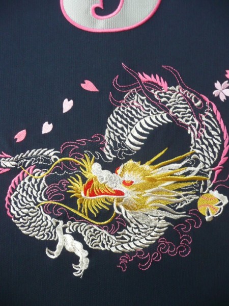 ドラゴン（竜）刺繍 応援歌ユニフォーム 竜刺繍 2012 No.38 | 刺繍工房 東海工芸有限会社
